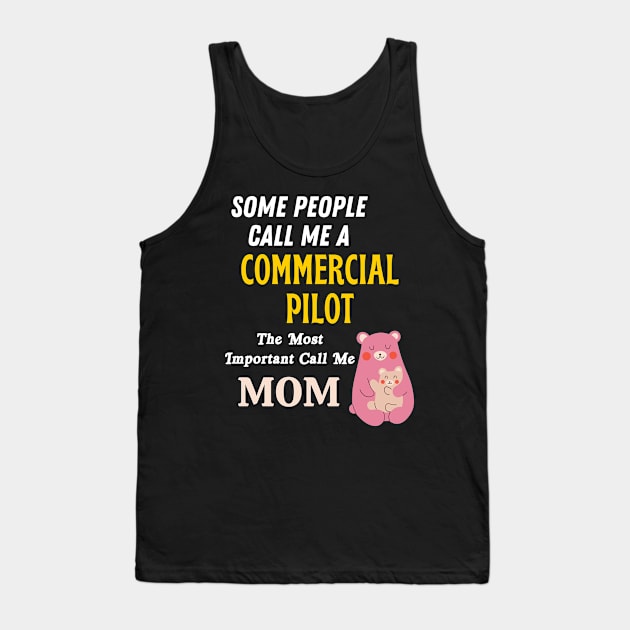 Commercial pilot Tank Top by Mdath